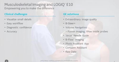 LOGIQ™ E10 Power Demo MSK