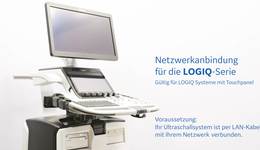 Netzwerkabindung für die LOGIQ - Serie