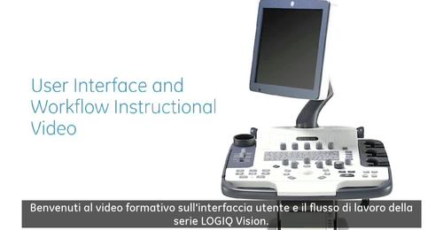 LOGIQ Vision Series - Interface Workflow (IT)